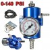 Black Blue Red Silver 0-140psi Universal Car Fuel Pressure Regulator With Gauge Adjustable Oil Pressure Regulator