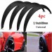 Universal Flexible Car SUV Off-road Fender Flare Wheel Arch Protector hot boutique