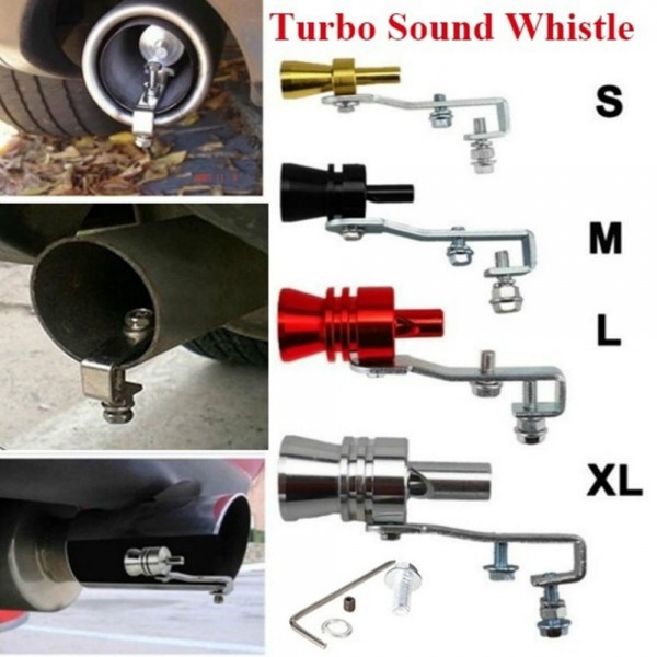 Turbo Whistle Autozone,turbo Sound Muffler, S M L XL