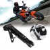 Motorcycle Kickstand CNC Aluminium Alloy Adjustable Tripod Kickstand Foot Side Support Stand for Motorcycle Support NEW