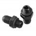 1 pair -6 AN transmission oil cooler adapter fittings Turbo 700R, 350, 4L60E 400, For GM C3A1