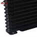 Design Universal 10 13 15 17 Row 10AN Oil Cooler Black Aluminum Transmission Oil Cooler Radiator