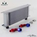 Universal Oil Cooler 16 Row AN10 Engine Transmission Oil Cooler Cooling/Radiating System+90 degree Fittings
