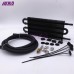 Free shipping Oil Cooler Aluminum Transmission Oil Cooler Automatic Stacked Plate Oil Cooler Radiator 4 6 8 12 13Row 15Row 22Row
