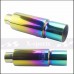 Car Exhaust Systems Muffler Tip Tail Pipe Universal Stainless Steel O.D 51 57 63 mm 5 Colors Silencer tail pipe