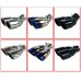 Universal Car Inlet Double-Barrel Rear Exhaust Tip Tail Pipe Muffler Outlet Stainless Steel Car Accessories