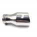Newest Style Stainless Steel UniversalExhaust System End Pipe+Car Exhaust Tip 1 Piece