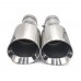 Newest Style 304 Stainless steel Universal Exhaust System End Pipe+Car Exhaust Tip