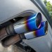 1pc/2Pcs Auto Car Exhaust Muffler Tip Pipes Covers Fit for VW Tiguan Passat B7 CC Audi A3 8P A4 B8 Q5 A1 Car Accessories