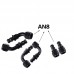 AN8 Rubber Push-On Air Fuel Hose Push Lok Loc Lock Line Tube With 0/45/90/180 Degree Hose Ends Adapter Fitting Black