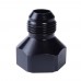 Female Flare To Male Black Aluminum AN Reducer Fitting Adapter Black