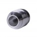 AN4-AN10 Male Aluminum Weld Bungs Straight Weld On Fitting Round Base