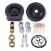 Oil Filter Relocation Male Sandwich Fitting Adapter Kit 3/4-16 M20 x1.5 Oil Filter Cooler Sandwich