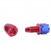 AN6 Oil Fuel Swivel Male Hose End 0 Degree Straight Swivel An Fittings Adapter Hose End Oil Fuel Reusable Fitting
