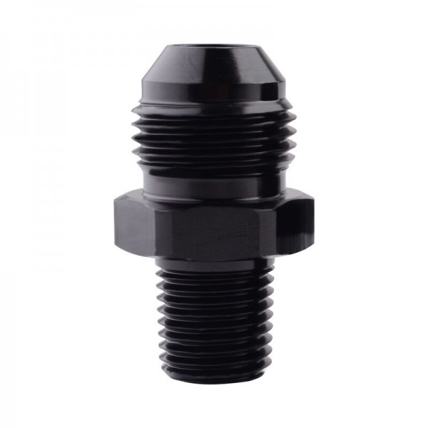 Aluminum AN6 Male To 3/8 NPT AN10 TO 3/4 NPT AN8 TO 1/4 Straight Flare Pipe Thread Fittings Adaptor Hose Adapter