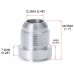 4PCS/PACK Aluminum AN10-AN Straight Male Weld Fitting Adapter Weld Bung Nitrous Hose Fitting Silver