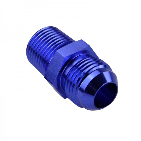 (AN10-NPT1/2) AN10 to 1/2 NPT Straight Adapter Flare Fitting auto hose fitting Male SL816-10-08-011