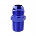 (AN10-NPT1/2) AN10 to 1/2 NPT Straight Adapter Flare Fitting auto hose fitting Male SL816-10-08-011