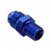 BLUE Male 6AN 6 An Flare to M16x1.5(mm) Metric straight fitting AN 6 To M16 *1.5 Port.Adapter SL816-06-163-011