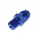 BLUE Male 6AN 6 An Flare to M12x1.5(mm) Metric straight fitting AN 6 To M12 *1.5 Port. Adapter SL816-06-123