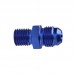 BLUE Male 6AN 6 An Flare to M12x1.5(mm) Metric straight fitting AN 6 To M12 *1.5 Port. Adapter SL816-06-123