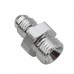 AN4 4AN MALE to Straight Cut Male 6AN AN6 Fittings Adaptor + gasket