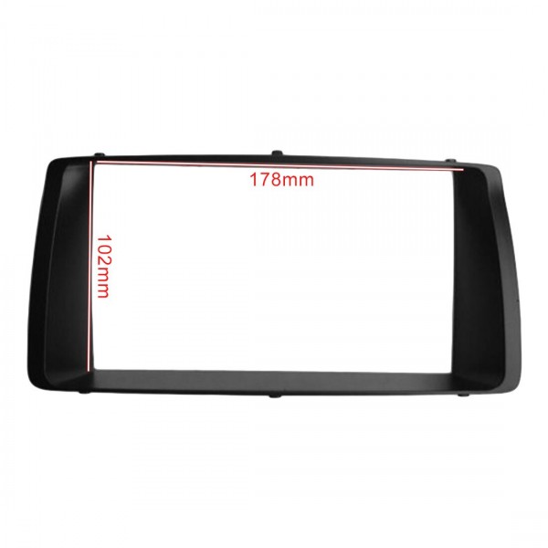 Double DIN Car Radio Fascia DVD Adapter Stereo Panel Interface Frame In Dash Mount Kit For Toyota Corolla 2001-2006