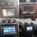 2 Din Panel Frame Radio DVD Stereo Panel Dash Mount Trim Kit For Touran Caddy Passat Golf Tiguan T5 Multivan 2009