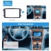 Seicane Double Din Car Radio Fascia for 2002-2004 Mercedes BENZ C CLASS W203 DVD Player Panel Kits Stereo Audio Dash Frame