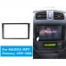 Double 2 Din Fascia for MAZDA MPV Premacy Radio DVD Stereo Panel Dash Mounting kit CD Plate Refit Installation Trim Frame Bezel