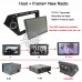 HACTIVOL 2 Din Car Radio face plate Frame for Suzuki Alto 2009-2013 Car DVD GPS Player panel dash mount kit car accessory