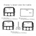 2 Din Car Audio Frame for Mazda MX-5 MX5 Miata 2005+ Dash Kit Stereo Adapter CD Trim Panel DVD Kit Fascia Facia