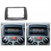2 Din Fascia for FIAT Panda 2003- 2012 Radio Stereo Panel Dash Mount Installation Trim Kit Frame Plate Bezel