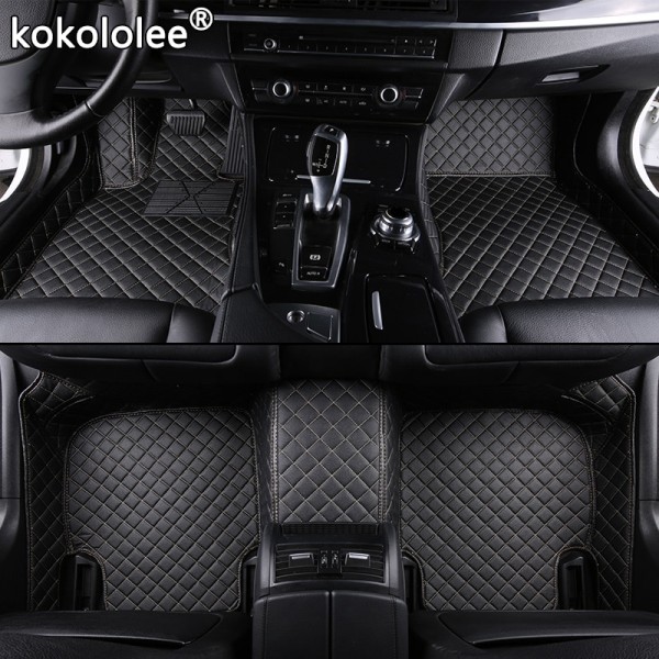 Custom car floor mats for Skoda all models octavia fabia rapid superb kodiaq yeti car styling car accessories