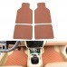 4Pcs Universal Car Floor Mats Carpet Mats Waterproof Anti-dirty Floor Mats For All Cars
