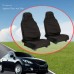 2Pcs Waterproof Polyester Universal Seat Cover Front Car Van Seat Covers Protectors Nonslip Backing Dust-proof For Cars Bus VAN