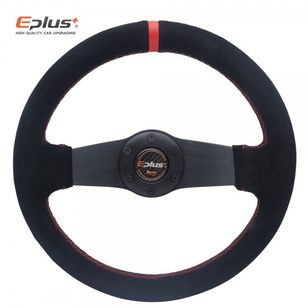 Car Steering Wheel Styling Sport Racing Type PVC Universal 13 Inches 320MM Aluminum Retrofit Modified Can Quick Release