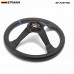 14inch 350mm Epman Deep Corn Drifting PVC Steering Wheel  Universal Car Auto Racing Steering wheels