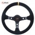 Car Sport Steering Wheel PVC Racing Type Universal 320MM Or 350MM Aluminum Retrofit Modified Auto Styling