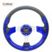 Car Sport Steering Wheel Racing Type Universal 13 Inches 320MM Aluminum PU 4Color D Styling FOR MOMO