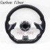Universal 320mm 12.5inch PU steering wheel leather steering wheel Aluminum Frame Light Weight Modified sports steering wheel