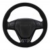 Unique Suede Material Car Steering Wheel Cover Size 36cm/38cm/40cm For Skoda Chevrolet Ford Nissan etc.