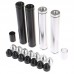 6 inch solvent trap kit, 1/2-28 or 5/8-24 fuel fiter, 1.05" OD, 7/8" ID