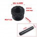Aluminum tube OD 1.06 L 6 For NaPa wix 1/2x28 Car fuel filter solvent traps adapter 5/8-24 without cups