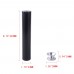 Black Aluminum Fuel Filter 10"  6" Extension Spiral 1/2-28 or 5/8-24 1X7 Car Solvent Trap for NAPA 4003 WIX 24003