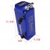 Universal D1 SPEC Engine Square Shape Oil Catch Can Oil Tank Reservoir With 2 Bigger Fittings Oil Catcher