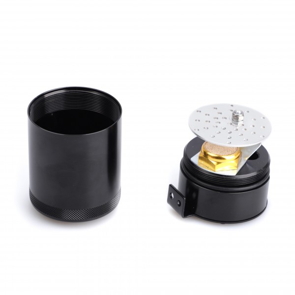 Universal 10.12 oz  Oil Catch Can Compact Baffled 2-Port Aluminum Reservoir Oil Catch Tank Fuel Tank Two hole breathable Kettle