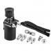10.12 oz Oil Catch Reservoir Breather Can Tank + Filter Kit Cylinder Aluminum Engine Professional Stylish And Portable