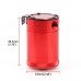 Universal 10.12 oz  2-Port Oil Catch Can Compact Baffled Aluminum Reservoir Oil Catch Tank Fuel Tank Two hole breathable Kettle