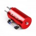 Universal Oil Catch Can Kit Aluminum Reservoir Oil Catch Tank for Honda Civic Color Red/Black/Blue/Silver